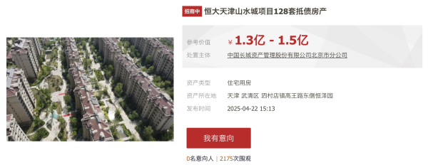 天创网 上千人次围观！千亿涉房不良资产被摆上货架，信达、长城等AMC巨头加速出清